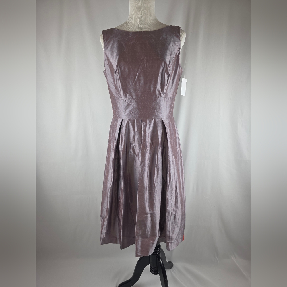 Dessy Collection Mauve Midi Dress